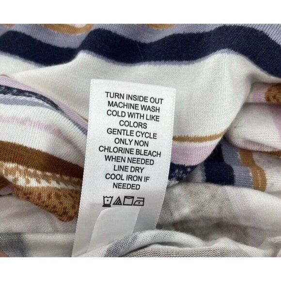 NWT Maurices 24/7 Multi‎ Striped Empire Waist Pocket Dress Sleeveless Comfort XL - Picture 9 of 10